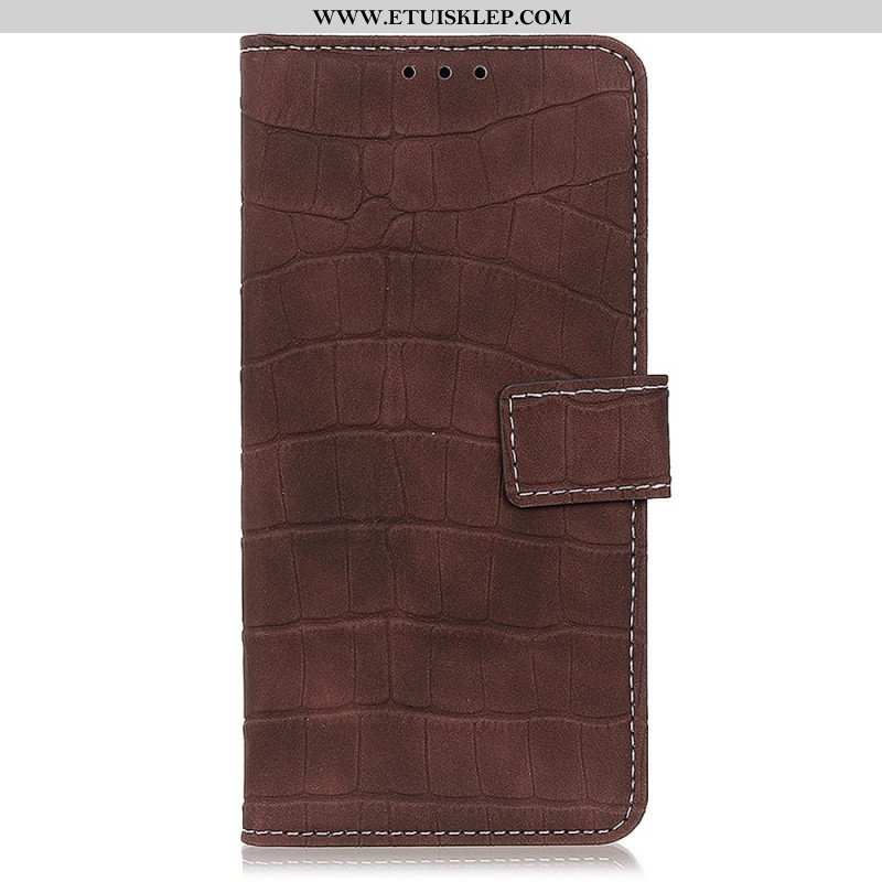 Etui Folio do Sony Xperia 1 IV Krokodyl